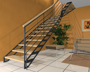 lasergeschnitten Reling